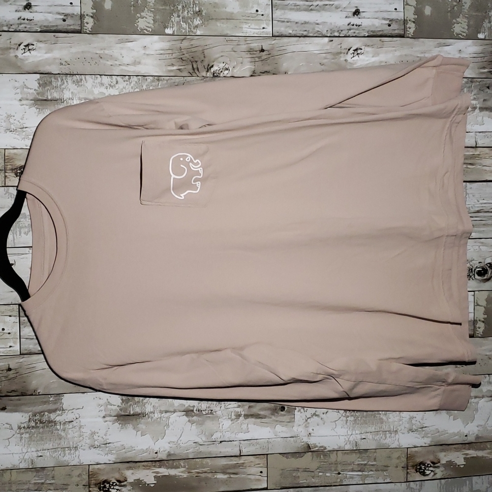 Ivory Ella Long Sleeve T-shirt Size Medium